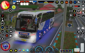 City Coach Bus Driving Sim 3D screenshot 6