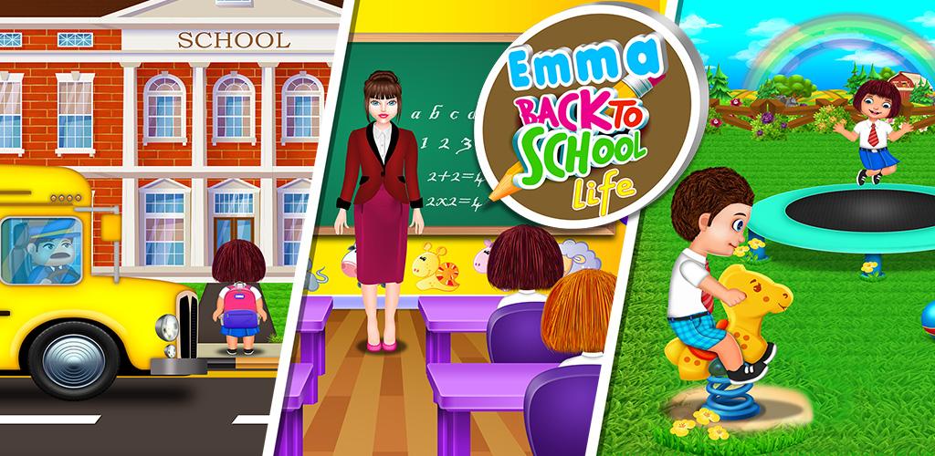School life игра. Emma back to School Life: Classroom Play games.