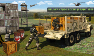 Offroad Army Transporter Truck Driver: Army Games screenshot 0