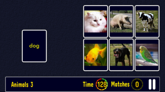 Match Up Learn English Words screenshot 2