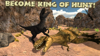 Hungry Raptor Desert Dino Hunt screenshot 2