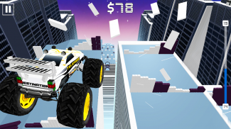 Car Dash Race : Monster Truck Color Bump Racing screenshot 0