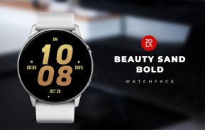 Beauty Sand Bold Watch Face screenshot 1