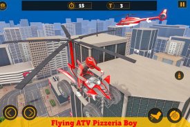 Flying ATV Bike Pizza Delivery screenshot 10