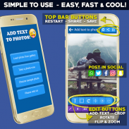 Add Text to Photo App (2017) screenshot 2