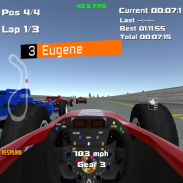 3D مجانا سباق الفورمولا 2015 screenshot 0