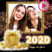 Happy New Year video maker 2020 screenshot 8