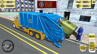 Flying Garbage Robot Transport screenshot 1