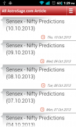 Sensex Nifty Astrology screenshot 5