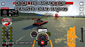 Top Fuel Hot Rod - Drag Boat Speed Racing Game screenshot 3