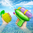 Waterpistool Nurf Schieten