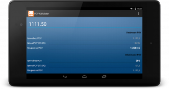 PDV Kalkulator screenshot 4