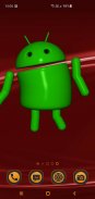 Android Robot Dancing Live Wallpaper screenshot 2