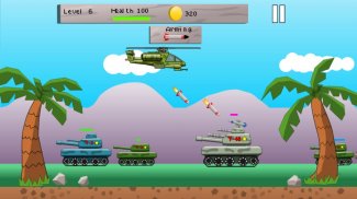Helicopter Tank Defense screenshot 1