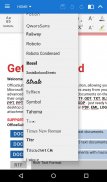 OfficeSuite Pacote de Fontes screenshot 2