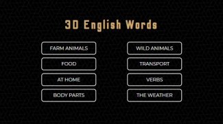 3D Words - Learning English screenshot 7