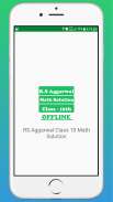 RS Aggarwal Class 10 Math Solution OFFLINE screenshot 0