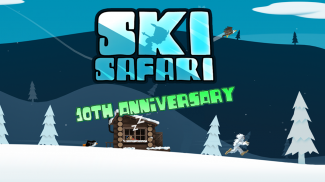 Ski Safari - 10-я Годовщина screenshot 2