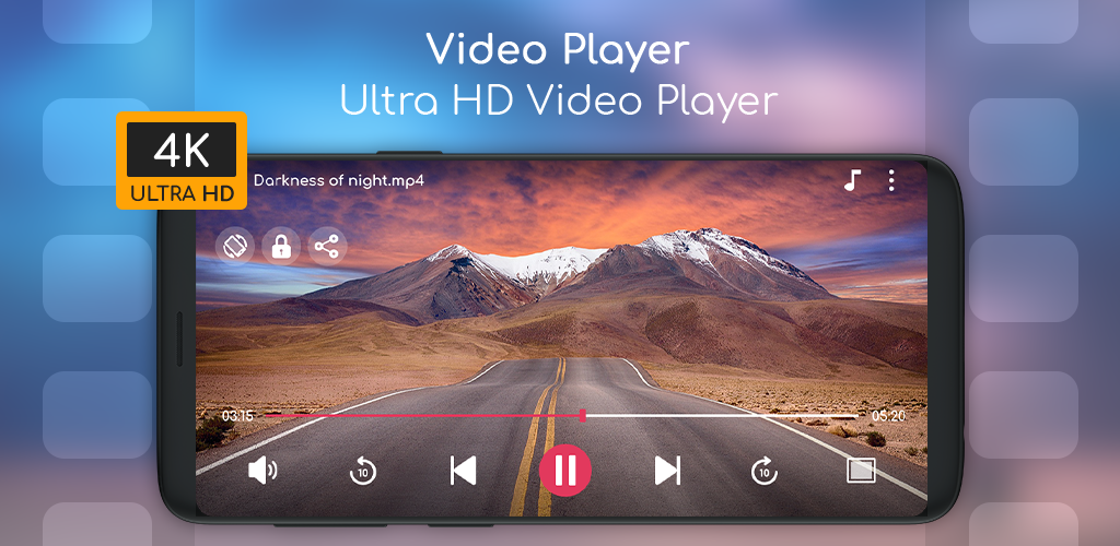 4k Video Player APK + Mod for Android.