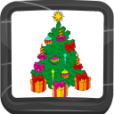 Navidad para colorear árboles Icon