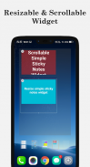 A Simple Sticky Note + Widget screenshot 4