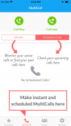 MultiCall – Group Calling App screenshot 0