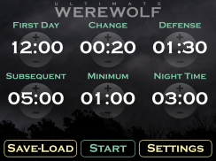 Ultimate Werewolf Timer screenshot 4