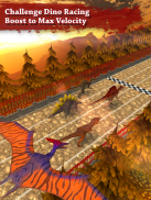 Dino Pet Racing Trò chơi: Spinosaurus Run !! screenshot 4