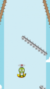 Banana Copter Swing - Tap Game screenshot 1