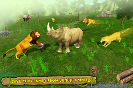 Angry Lion Family Simulator: Animal Adventure Game screenshot 14