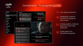 youtv – TV channels and films screenshot 0