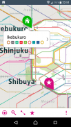 Tokyo Rail Map screenshot 9