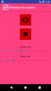 Vibration for women screenshot 0