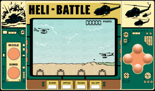 Heli Battle(80s Handheld Game) screenshot 3