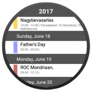 Calendar for wear preview screenshot 3