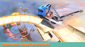 GT racing car stunts megaramp extreme jumping 2020 screenshot 2