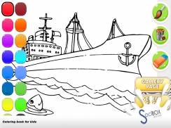 ship coloring book screenshot 9