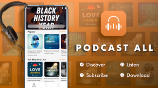 Podcast All - Podcast Player & Free Audio screenshot 0