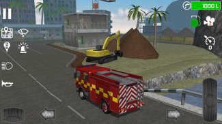 Fire Engine Simulator screenshot 1