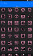 Lilac Purple & Black Icon Pack screenshot 22