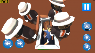 Coffin dance game: Drop them! Fun Ragdoll physics screenshot 4