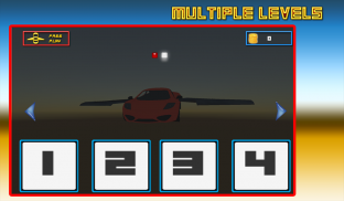 Car In Air : Flying Cop Car 3D screenshot 1