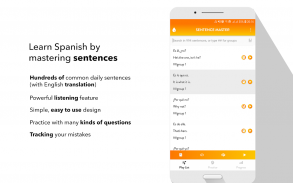 Spanish Sentence Master screenshot 4