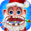 Crazy Santa Dentist Icon