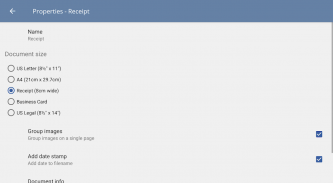 TurboScan: scansiona documenti e ricevute in PDF screenshot 11