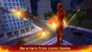 Fire Blaze Vice Town Superhero Simulator screenshot 0