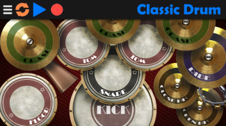 CLASSIC DRUM: барабанная установка screenshot 3