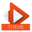 Material Orange Theme Icon