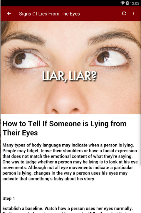 How to Tell if Someone Is Lying