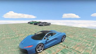 Amazing sky car simulator 3D screenshot 1